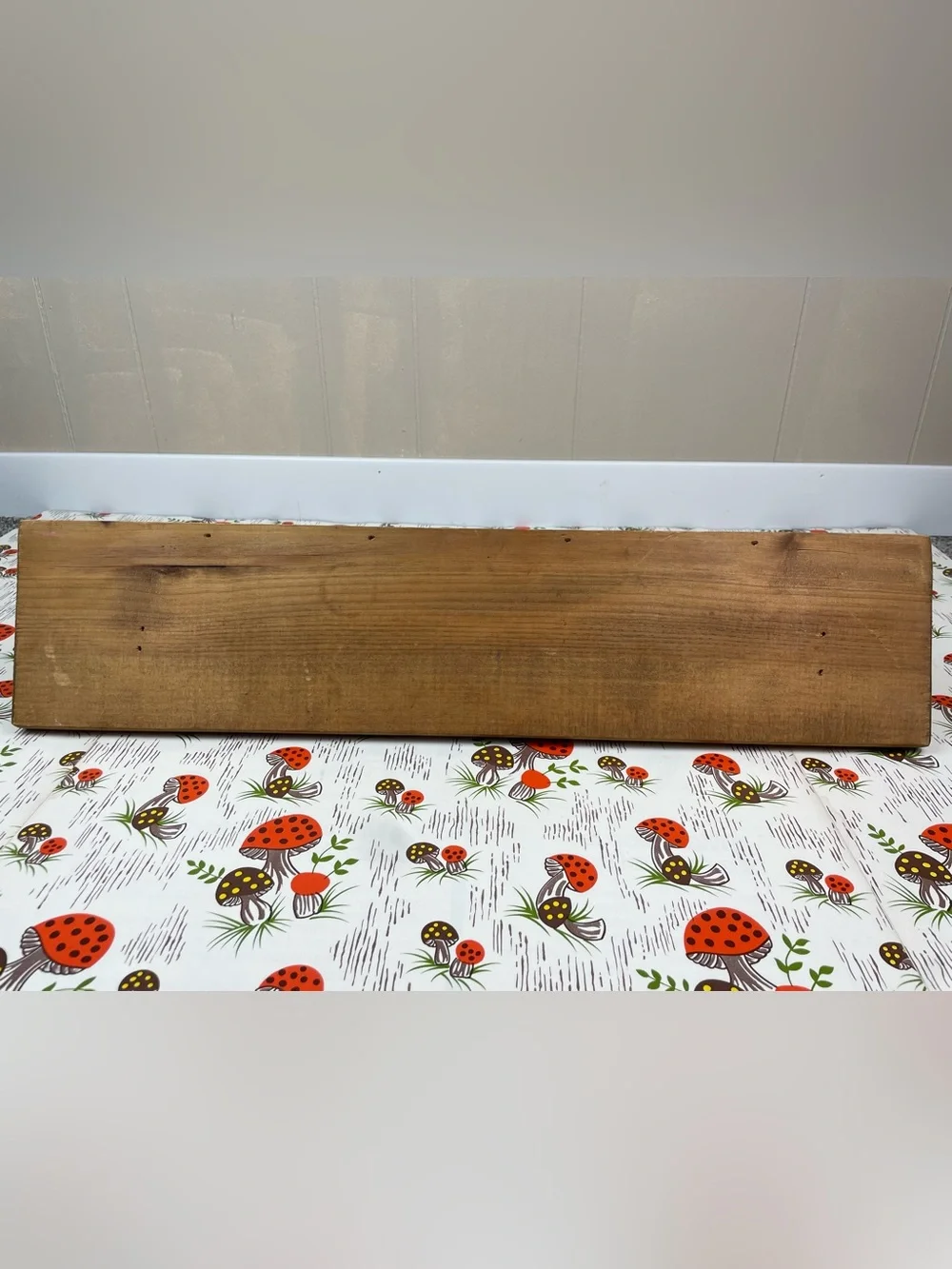 Vintage Wooden Heart Shelf Display Wood Trinket Shelf